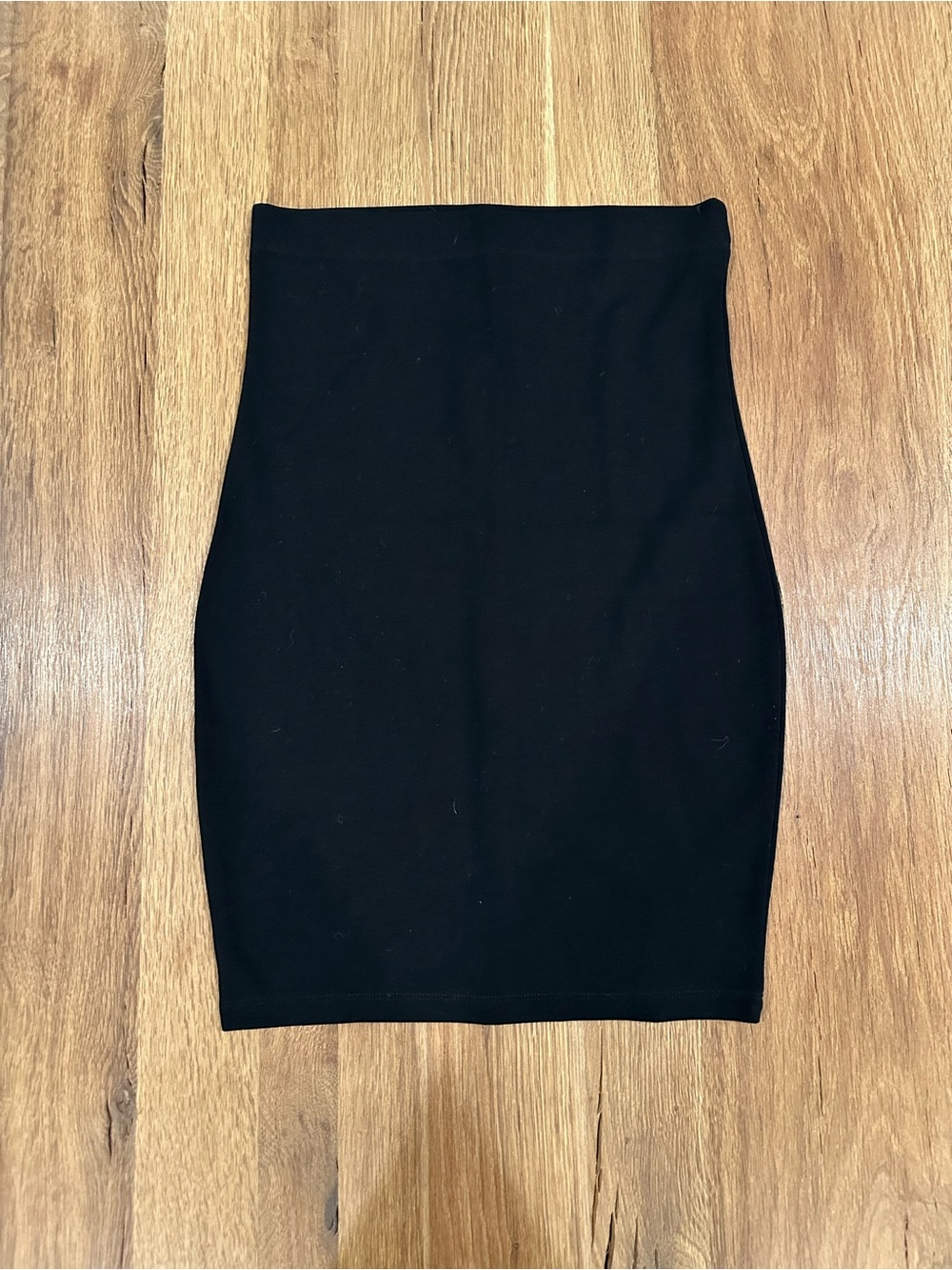 Maternity Seraphine Black Stretch Pencil Skirt